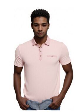 Saharah, Men's Short Sleeved Geo Collar Polo by Ted Baker